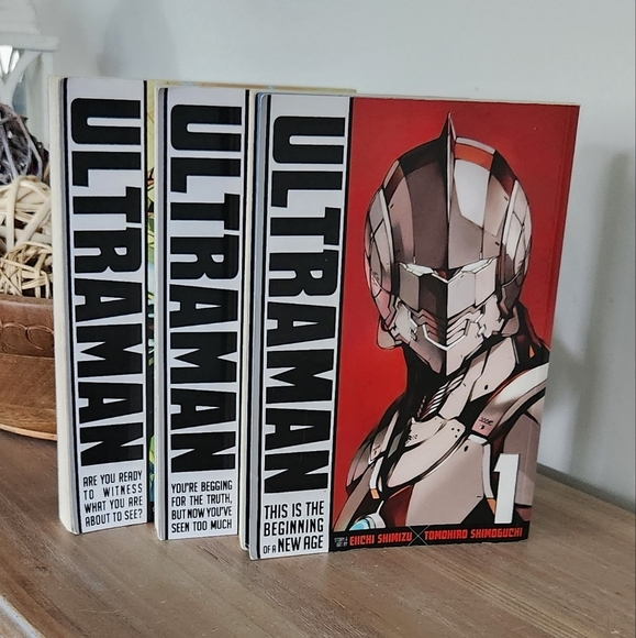 Ultraman Manga Volumes 1-3, Comic Book Anime Set, First Three Issues, Ultra Man - Picture 1 of 14